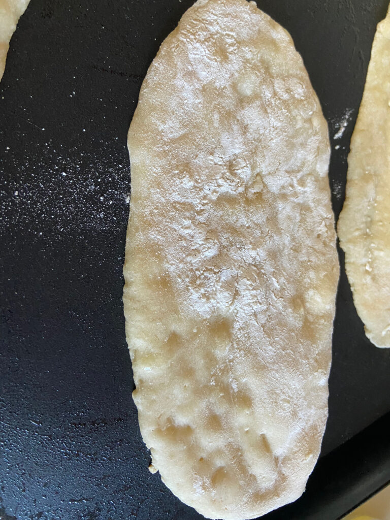 garlic sourdough naan