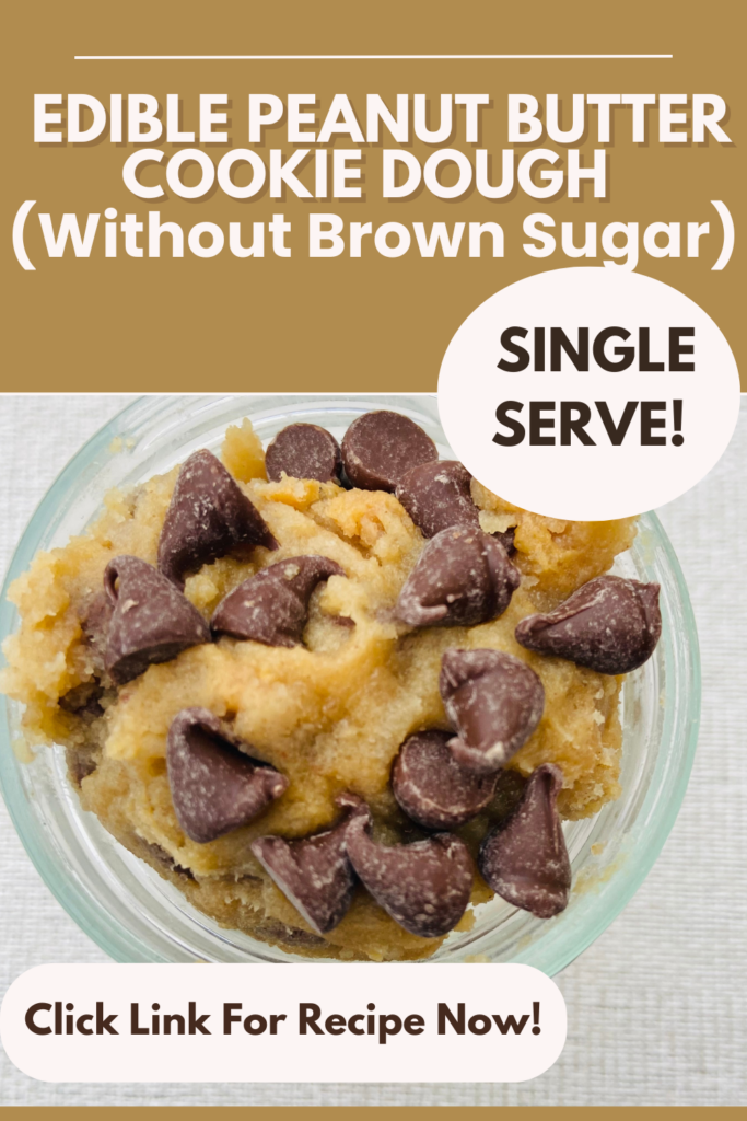 cookie dough without brown sugar 