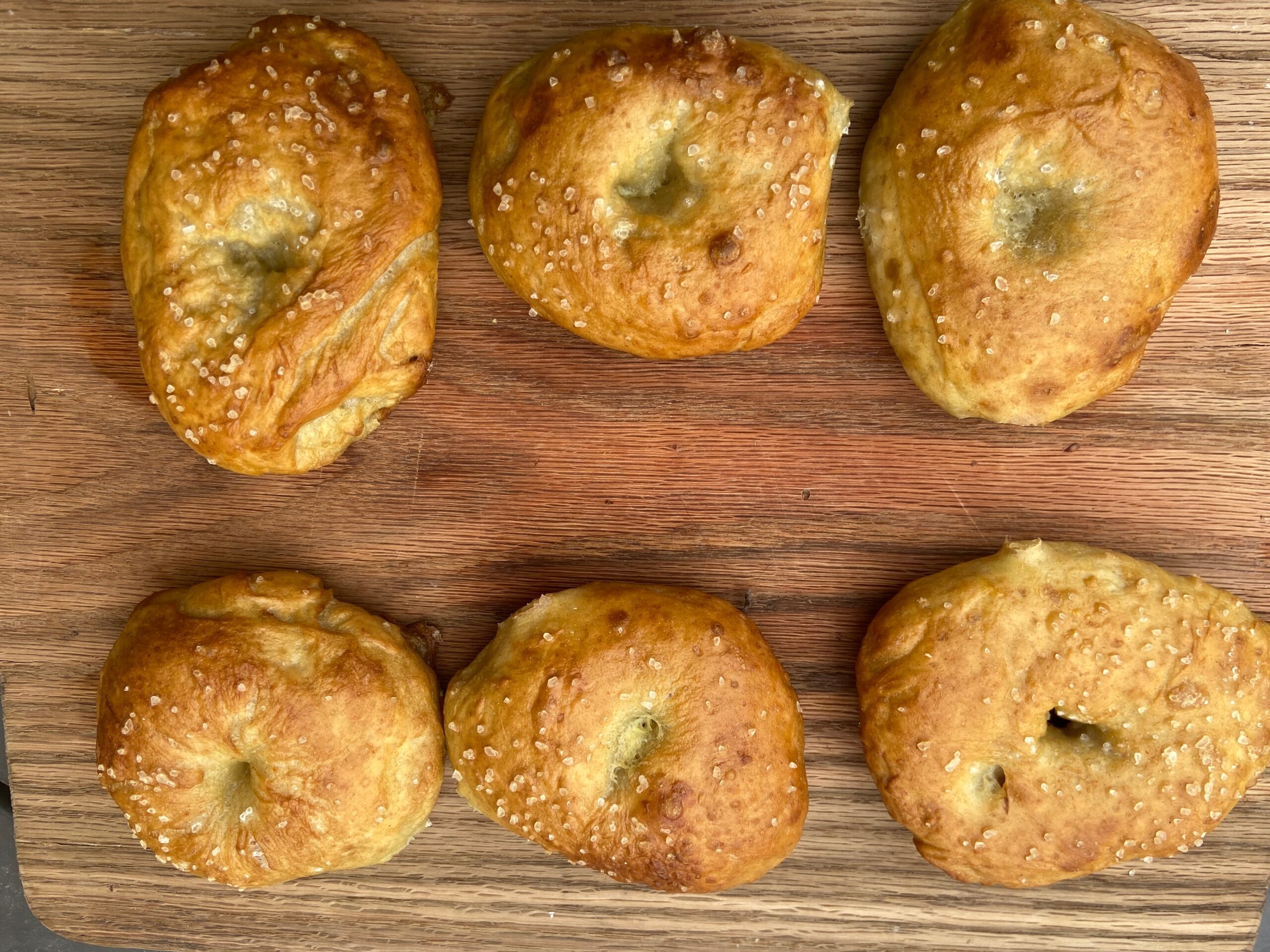 Sourdough Pretzel Bagels - Sugar And Spice Mom Life
