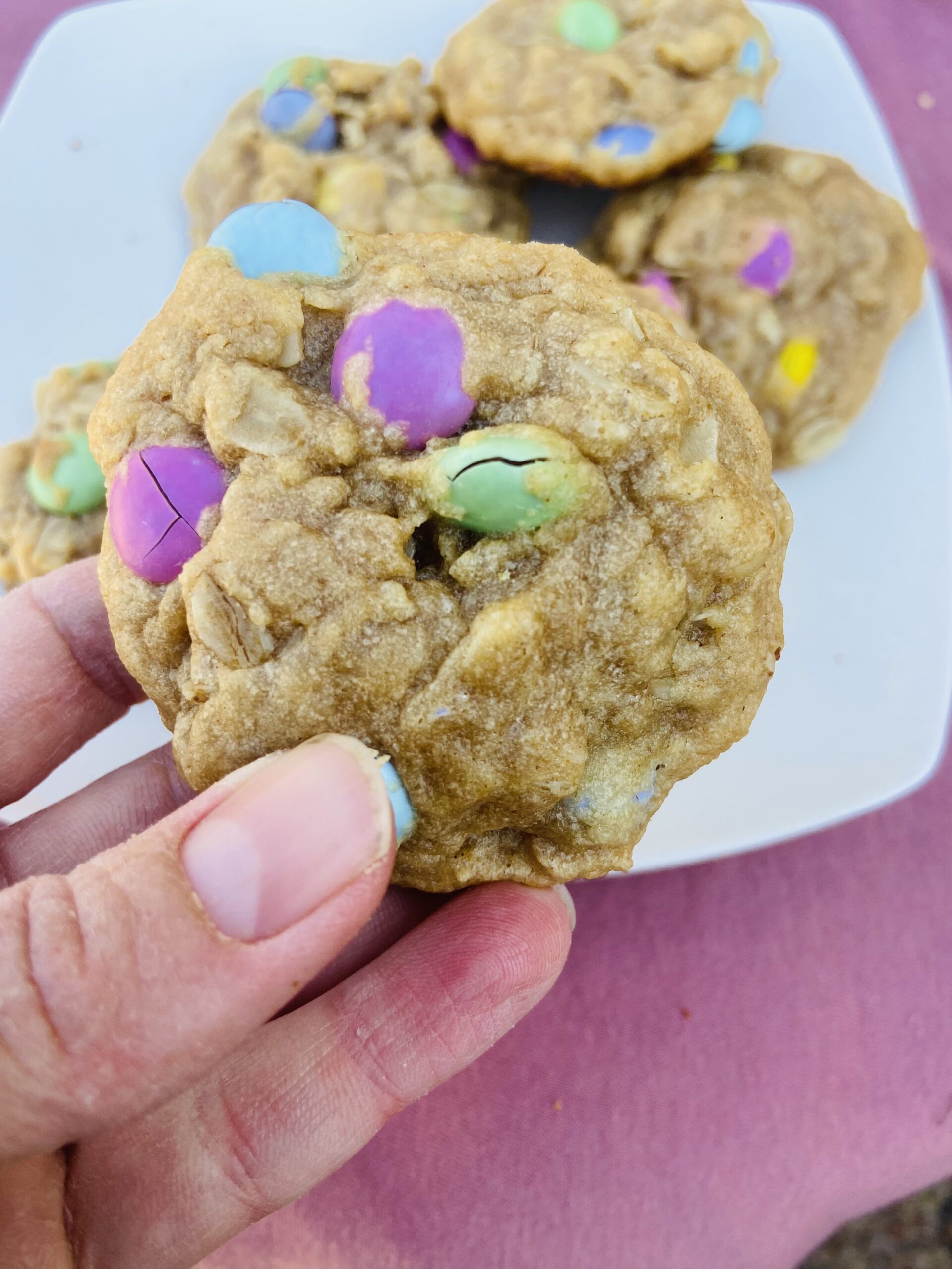 Sourdough Discard Monster Cookies (So Easy!) - Sugar And Spice Mom Life